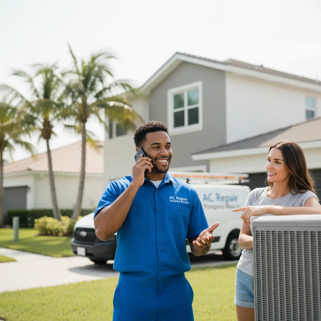 AC Repair Pompano Beach customer support in Springboro